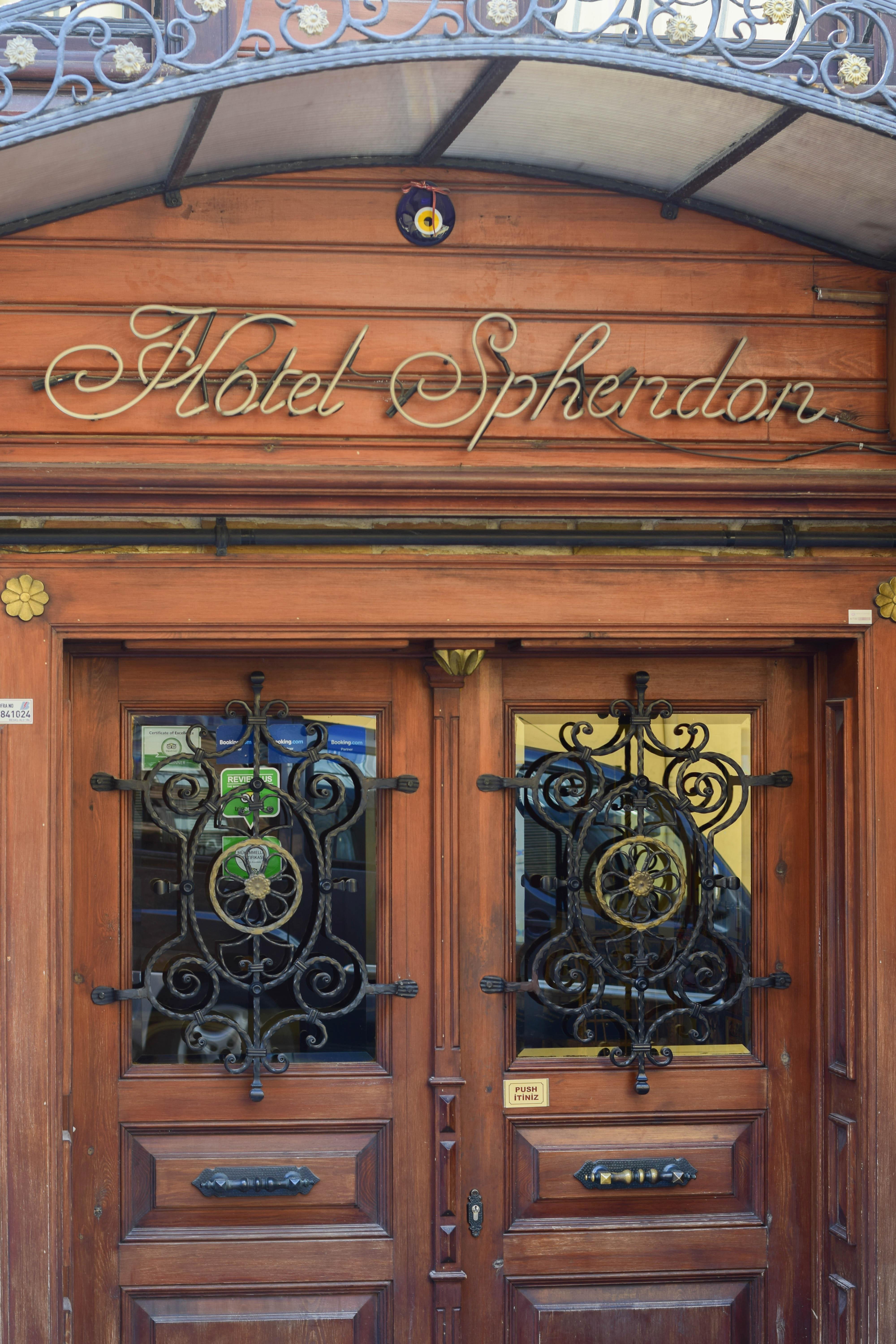 Sphendon Hotel Estambul Exterior foto